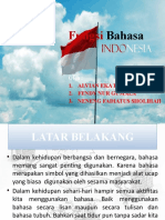 Tugas Politik Bahasa Nasional - Fungsi Bahasa - Indonesia - IKIP BUDI UTOMO