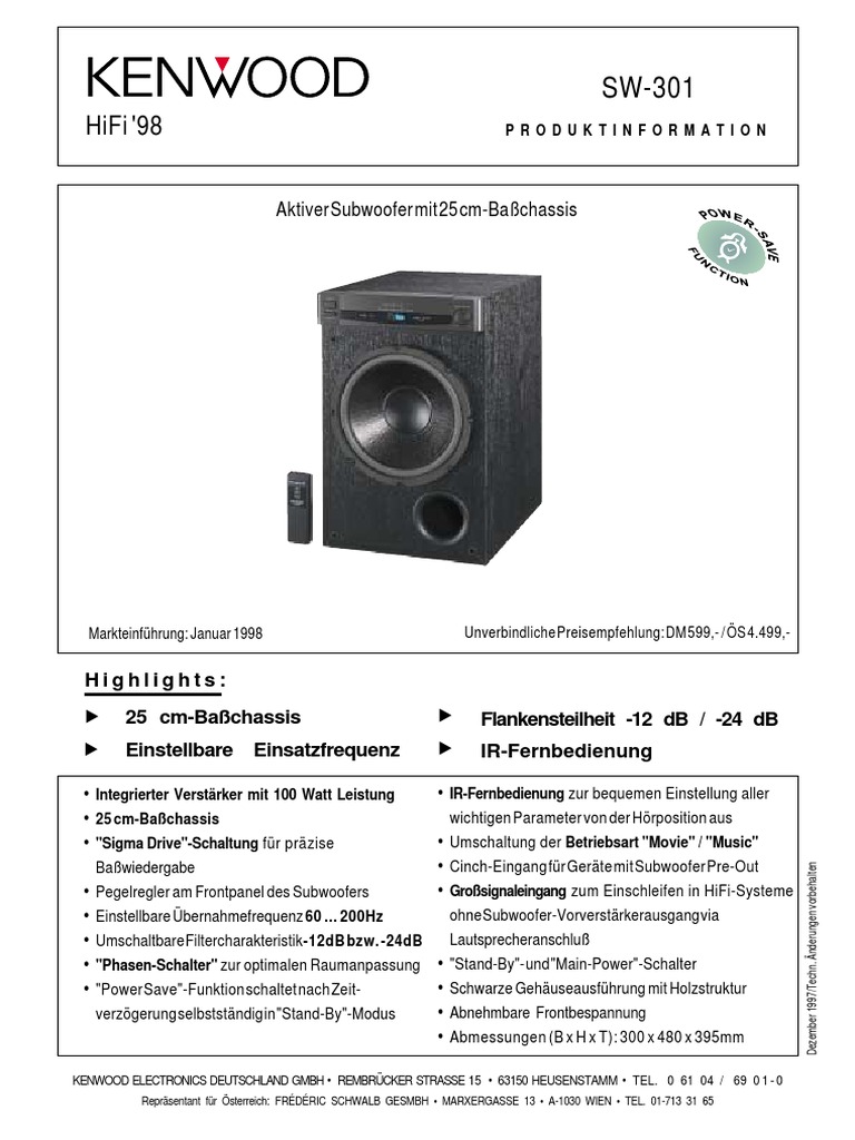 SW 301 | PDF