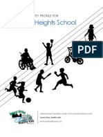 Lawson Heights School: Physical Activity Profile For