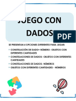 JUEGO CON DADOS- ANEXO CUADERNILLO