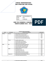 Jurnal Penilaian Sikap & Spiritual 