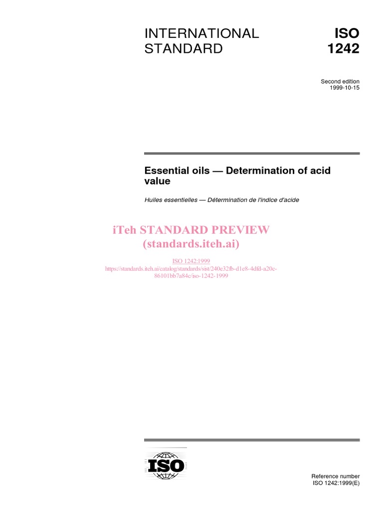 Iso 1242 1999 | PDF