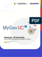Manual User Profile Management System UPMS Versi 1.0