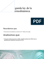 Segunda Ley de Termo - (Semana 13 y 14)