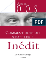 Comment Doit-On Shabiller (Loos, Adolf (Loos, Adolf) )