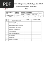 ML LAB Mannual - Index