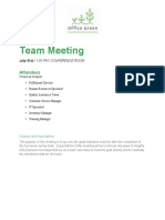 4 - Activity Template - Meeting Agenda