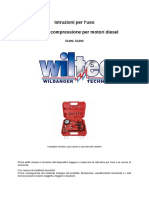 Istruzioni Per L Uso Tester Di Compressione Per Motori Diesel