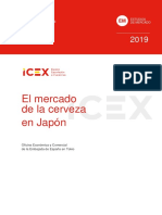 Resumen Ejecutivo. El Mercado de La Cerveza en Japón 2019 - Rev