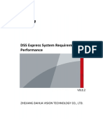 DSS Express System Requirements and Performance V8.0.2 20210519