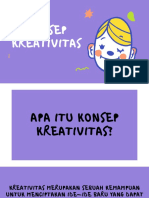 Konsep Kreativitas