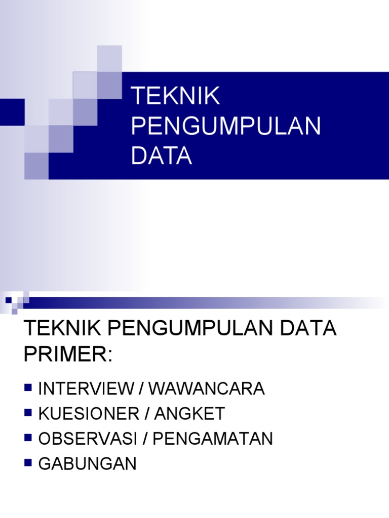Jenis Data Menurut Para Ahli