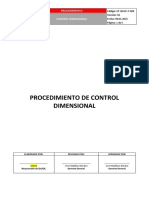 EP-QAQC-P-008 Procedimiento de Control Dimensional V01