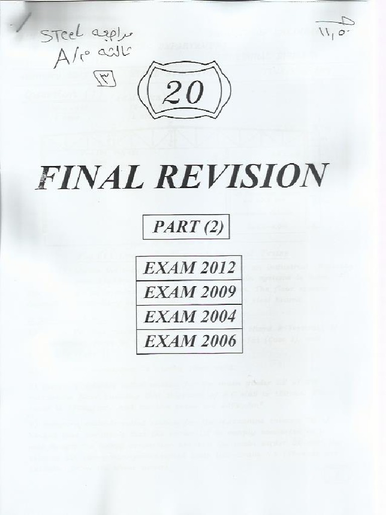 20-Final Revision Part 2 | PDF