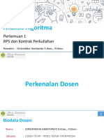 Pertemuan 1 - RPS Dan Kontrak Perkuliahan