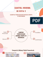 SEJARAH PPT (Dampak Pendudukan Bangsa Eropa)