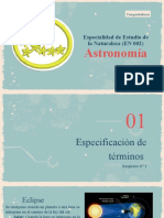 Astronomía I: Especialidad Conquistadores Desarrollada