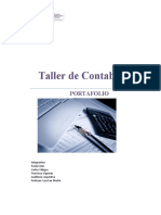 Informe Taller 2 contabilidad portafolio