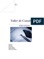 Informe Taller 2 Contabilidad Portafolio