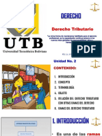 DIAPOSITIVAS - UNIDAD No. 2 - DERECHO TRIBUTARIO - 4000