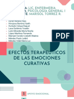 Efectos Terapeuticos de Las Emociones Curativas