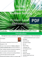 Excellence in Problem Solving-Methodologies