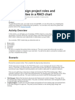 Activity Raci Chart Assignment
