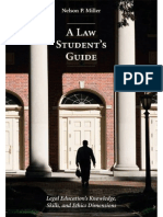 A Law Students Guide Legal Educations Knowledge, Skills, and Ethics Dimensions (Nelson P. Miller)