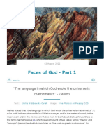 Faces of God  Part 1