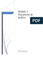 Documento de Análisis Modulo 3 