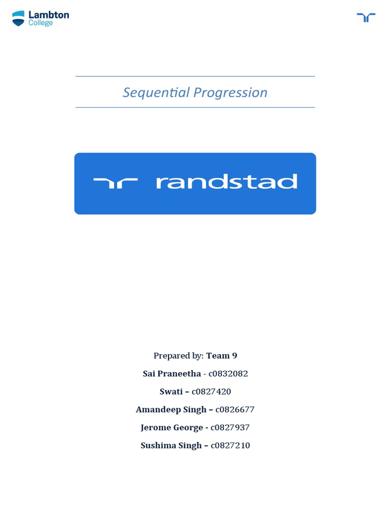 Sequential Progression PDF Marketing Marketing Strategy