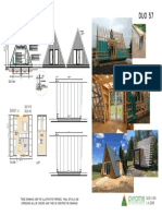 Compact DUO57 Home Floor Plan and Section