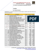 Cotizacion #0360-2015