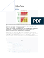 Algoritmo Fisher-Yates: barajar elementos de forma aleatoria