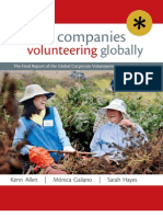 Global Companies Volunteering Globally
