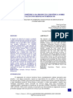 Análise da produção científica sobre inovação em serviços turísticos