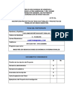 Propuesta para la presentacion de proyectos de investigacion ULAC