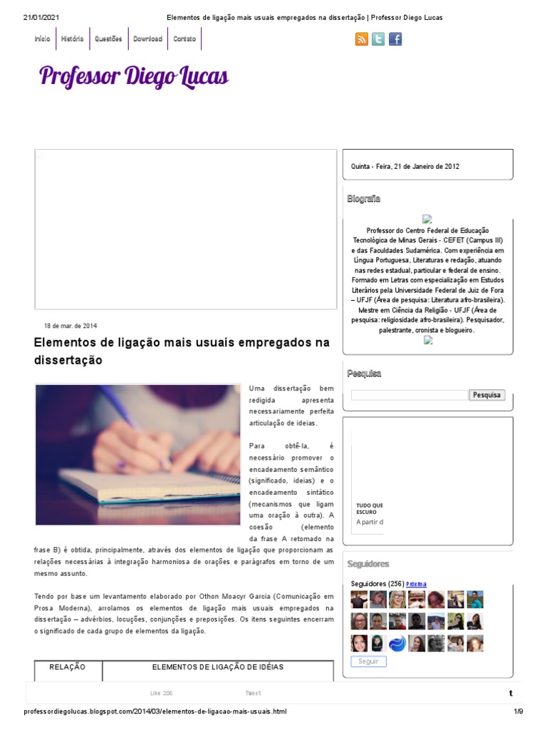 Elementos De Ligação 2 Pdf Tempo Pronome