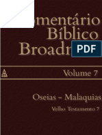 Comentario Biblico Broadman - Volume 7