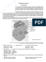 Preparação Exame I Fase 2020: Granitos Valpaços