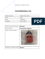 FICHA DE MASCARA 5° A-BMartin