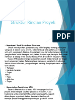 Struktur Rincian Proyek