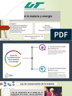 Ley de La Materia y Energia