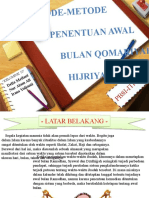 Metode Penentuan Awal Bulan