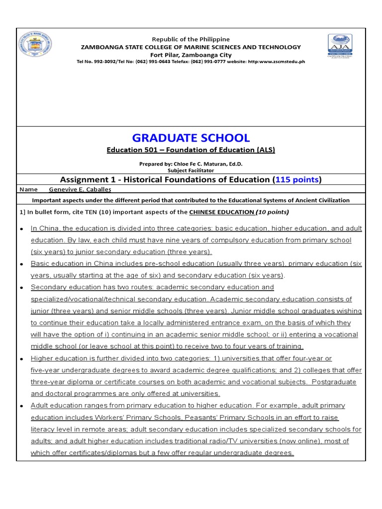 Assignment 1 ALS | PDF | Schools | Socrates