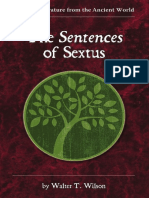 Wilson W.T. - The Sentences of Sextus