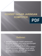 Konsep Dasar Jaringan Komputer