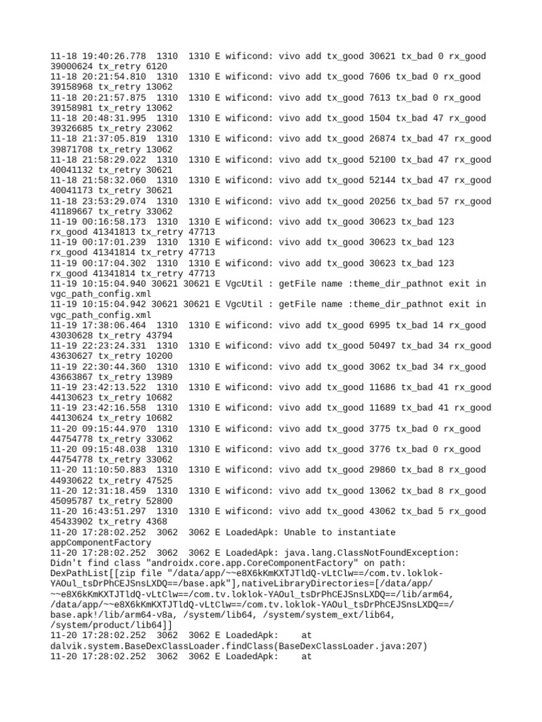 Log | PDF | Computer Science | Information Technology Management