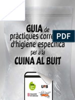Cuina Al Buit - Guia de Pràctiques Correctes D'higiene Específica