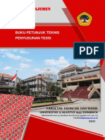 Juknis Penyusunan Thesis MM 2021